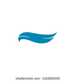 Water Wave symbol and icon Logo Template vector