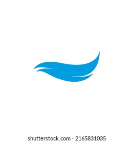 Water Wave symbol and icon Logo Template vector