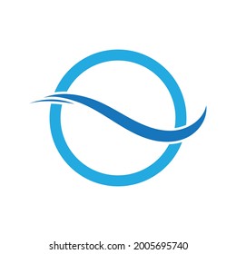 water Wave symbol vector illustration design