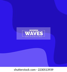 estilo de diseño plano abstracto del vector de onda de agua
