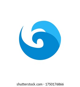 ilustración de diseño de vector de onda de agua