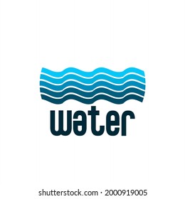 water wave vector design and water writing