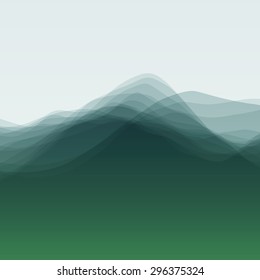 Ola de agua. Ilustración De Vectores Para Su Diseño. Fondo Fluido Con Medio Tono. Se Puede Usar Para Banner, Volante, Portada De Libros, Afiche, Banners Web.