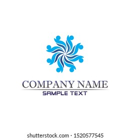 water Waves beach logo and symbols template icons app
