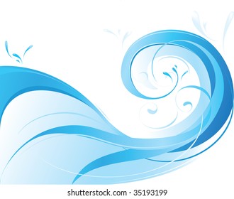 Water and waves business background
