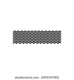 Water waves icon vector illustration logo design