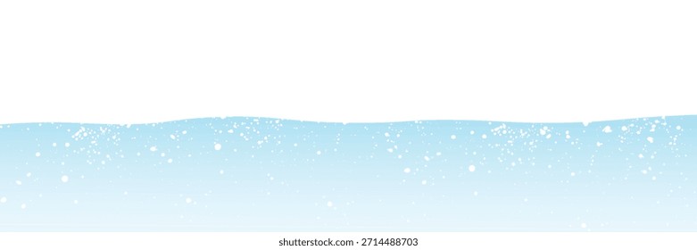 Forma ondulada del chapoteo del agua azul, olas del mar, ondulación del agua del paisaje para el fondo, Vector moderno.
