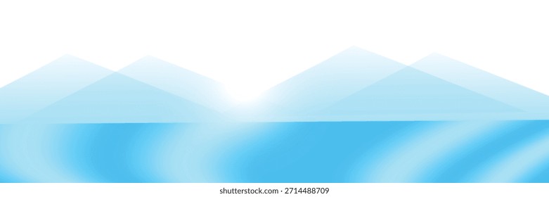 Forma ondulada del chapoteo del agua, olas azules del mar, ondulación del agua del paisaje para el fondo, superficie del agua, modelo gráfico del océano.