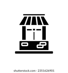 Ilustración de vectores de iconos rellenados con agua