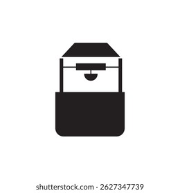 water well icon illustration element design