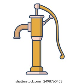 Water well icon vector design template