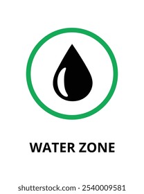 Water Zone Sign Design for Aquatic Areas and Water Access Points