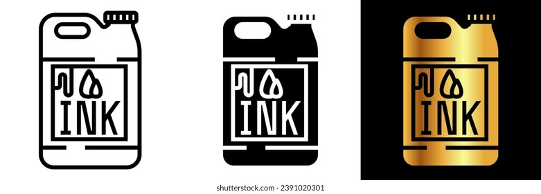 The Water-Based Ink icon represents an eco-friendly and versatile printing solution.