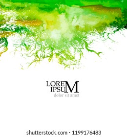  Watercolor abstract background