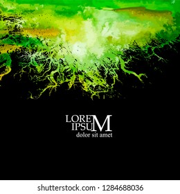  Watercolor abstract background