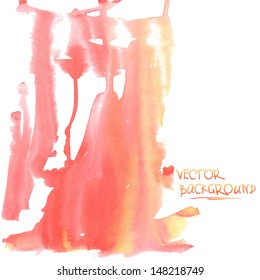 Watercolor abstract background