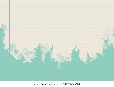 Watercolor abstract  background