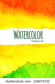 watercolor abstract background