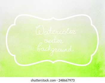 Watercolor abstract background. 