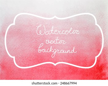 Watercolor abstract background. 
