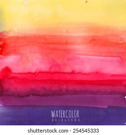 Watercolor abstract background