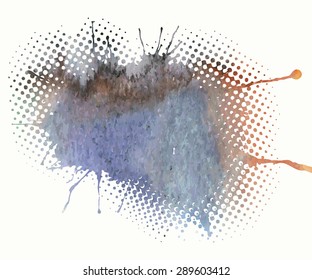 Watercolor abstract background