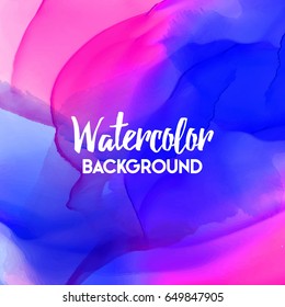Watercolor Abstract Background