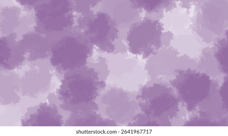 Watercolor abstract background purple gradient colorful