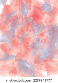 watercolor abstract background random brush strokes