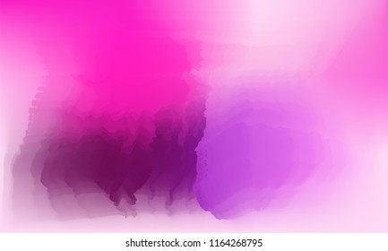 Watercolor abstract background with shades of pink and purple. Vector EPS10