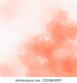 Watercolor abstract background texture. Brush painted watercolor paper gradient background vector.
