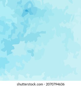 textura de fondo abstracto de acuarela. Pintura de mano de color azul claro con un pincel. la tinta mancha elementos para el diseño. ilustración vectorial