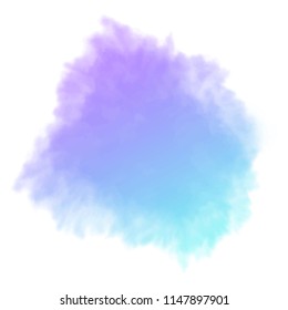 Watercolor abstract background. Vector design element