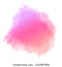 Watercolor abstract background. Vector design element