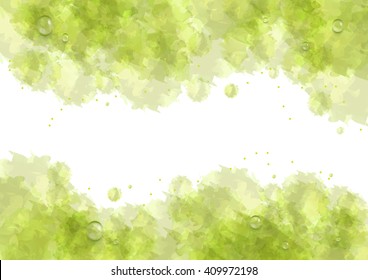 Watercolor abstract background. Vector design