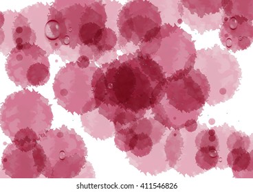 Watercolor abstract background. Vector design
