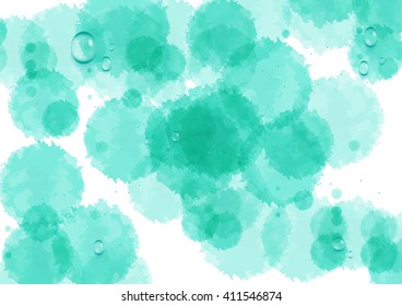 Watercolor abstract background. Vector design