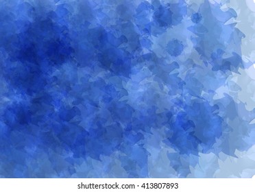 Watercolor abstract background. Vector design