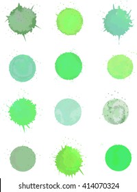 Watercolor abstract background. Vector design