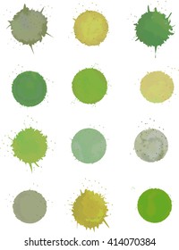 Watercolor abstract background. Vector design