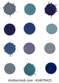 Watercolor abstract background. Vector design