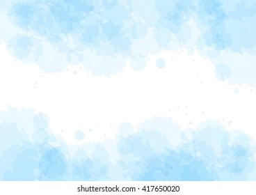 Watercolor abstract background. Vector design