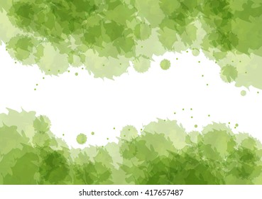 Watercolor abstract background. Vector design
