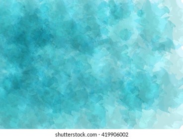 Watercolor abstract background. Vector design