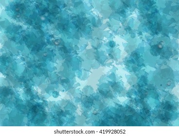 Watercolor abstract background. Vector design