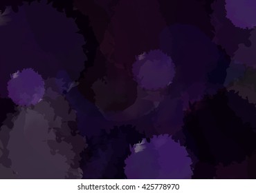Watercolor abstract background. Vector design