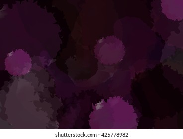 Watercolor abstract background. Vector design