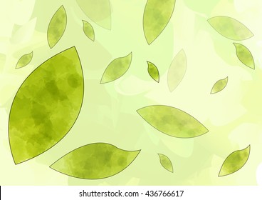 Watercolor abstract background. Vector design