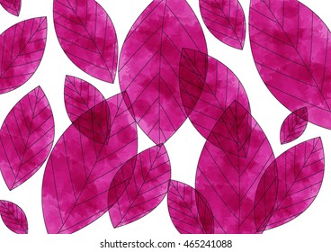 Watercolor abstract background. Vector design