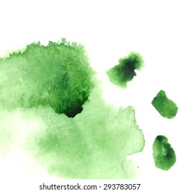 Watercolor abstract background. Vector illustration